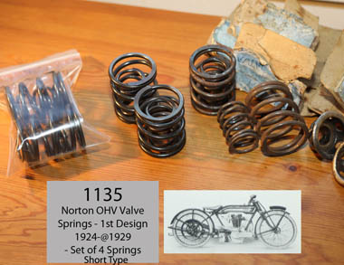 Early 1920 Valve Springs - Short